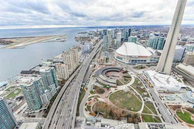 Condo Downtown, Cn Tower, Financial District Toronto Eksteriør bilde