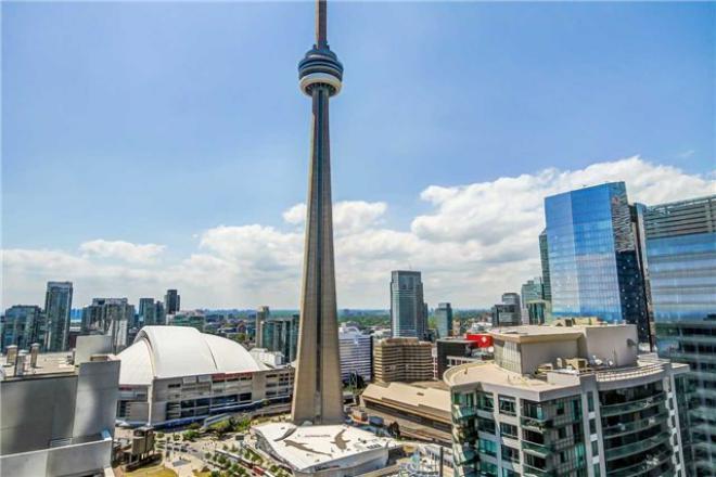 Condo Downtown, Cn Tower, Financial District Toronto Eksteriør bilde