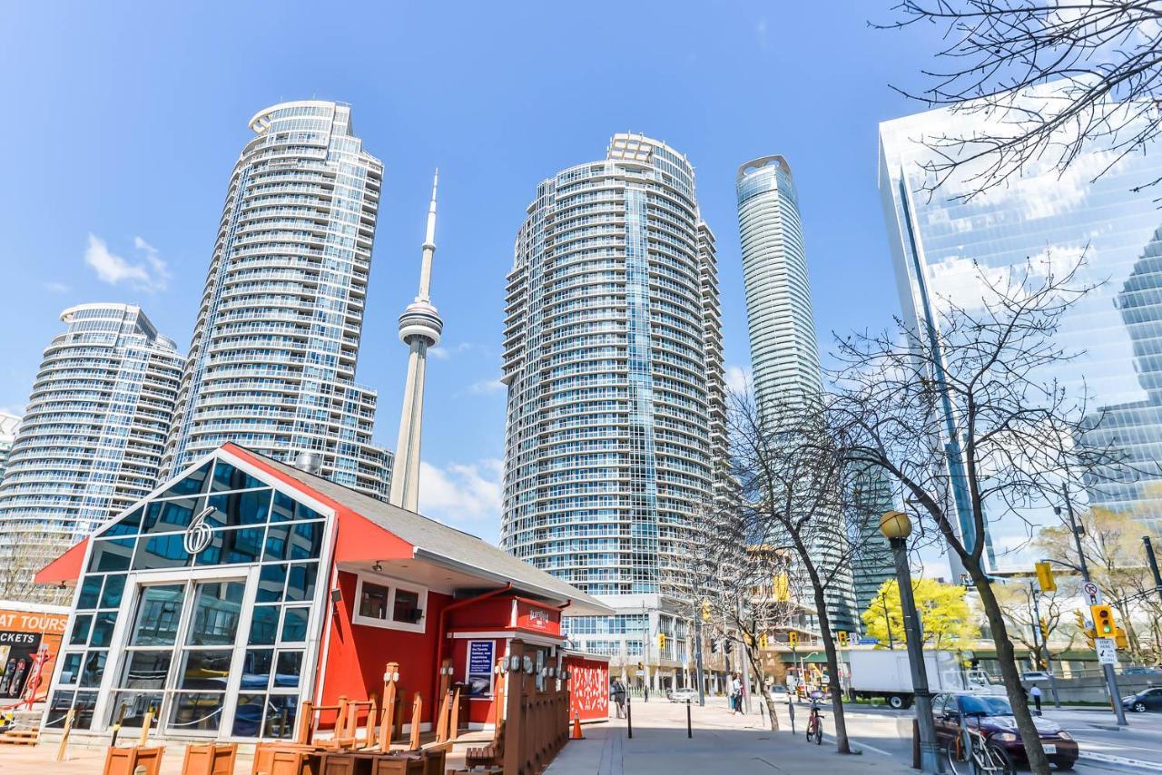 Condo Downtown, Cn Tower, Financial District Toronto Eksteriør bilde