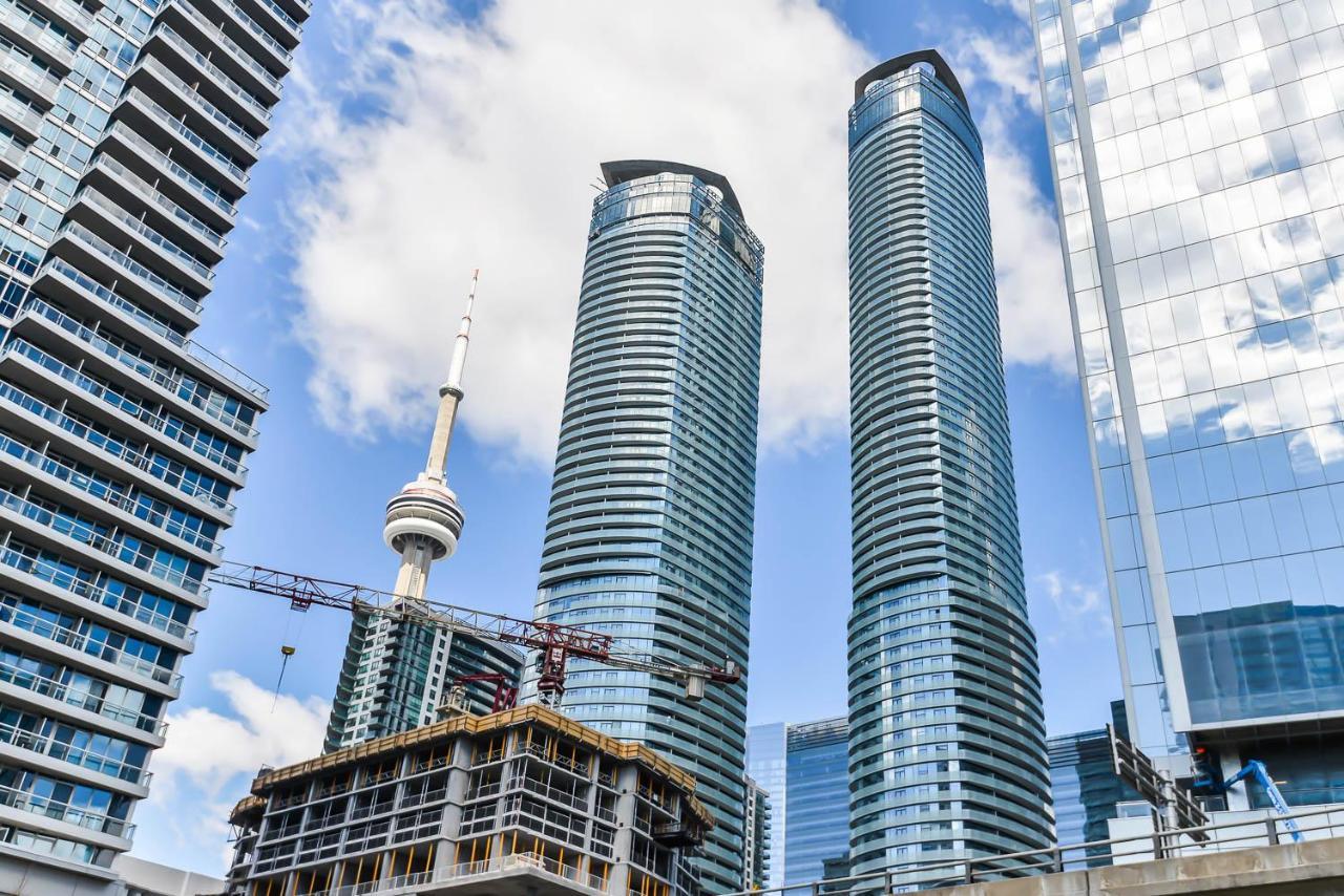 Condo Downtown, Cn Tower, Financial District Toronto Eksteriør bilde