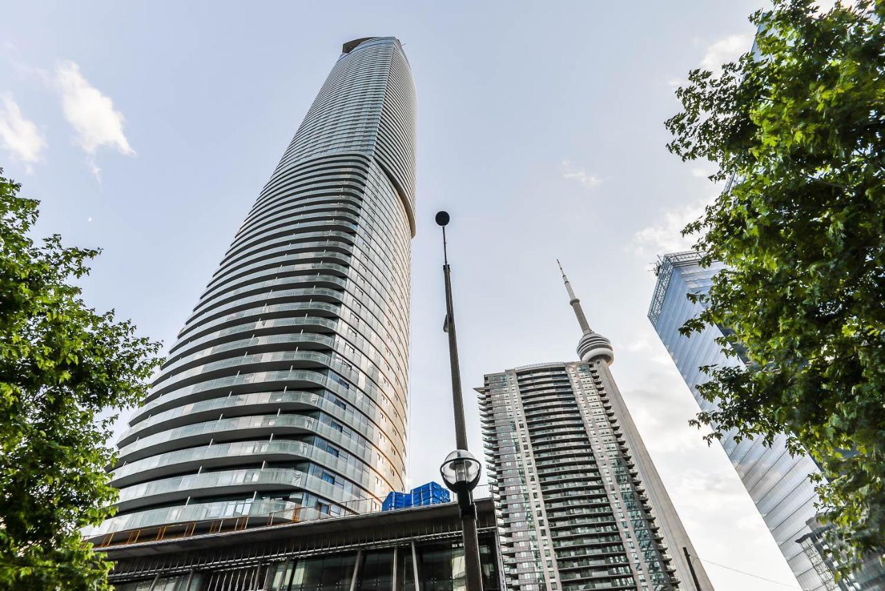 Condo Downtown, Cn Tower, Financial District Toronto Eksteriør bilde