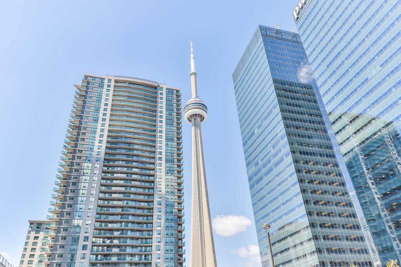 Condo Downtown, Cn Tower, Financial District Toronto Eksteriør bilde