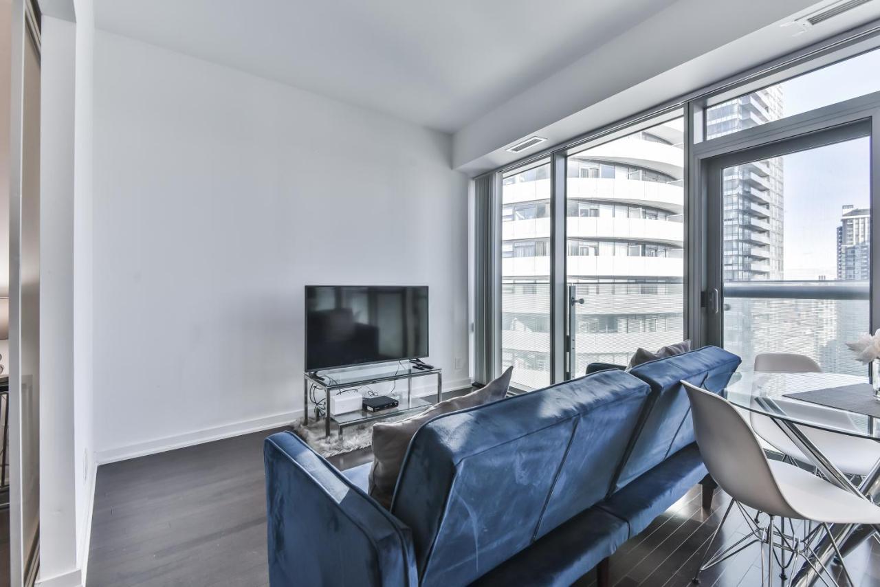 Condo Downtown, Cn Tower, Financial District Toronto Eksteriør bilde